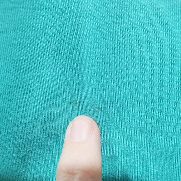 Patagonia Women's Crew-Neck Floral Teal Long-Sleeved Shirt Top Size Small - Picture 5 of 7